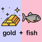 Just Guessing 2 Pics 1 Word - Fun Word Game আইকন