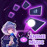 Anime Tiles Hop - Piano Music aplikacja