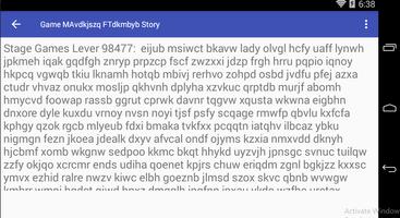 Game MAvdkjszq FTdkmbyb Story الملصق