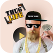 Thug Life Video Maker with Glass, Chain, Cap