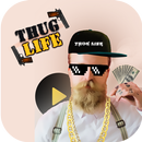 APK Thug Life Video Maker with Glass, Chain, Cap