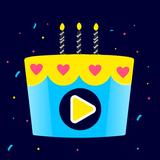Birthday Video Maker icône