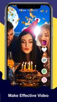 Birthday Video Maker اسکرین شاٹ 3