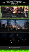 GPS Compass Camera Zoom  Night Mode imagem de tela 1