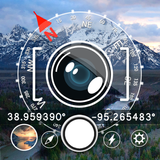 GPS Coordinates Photo Stamp Camera UTM