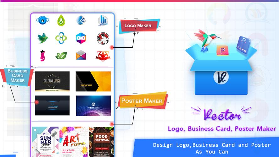 Vector Poster Maker Logo And Business Card Maker For Android Apk Download