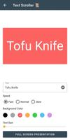 2 Schermata Tofu Knife