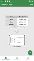Contacts Tools Affiche