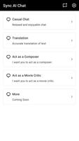 Sync AI Chat Affiche