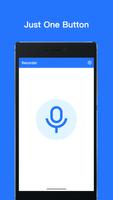 简易录音机 - 语音备忘录，记录演讲、唱歌、商务会议和笔记 海报