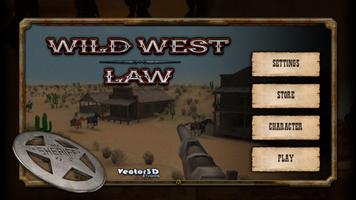 Poster Wild West Law