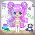 Chibi Dress Up Games for Girls-icoon
