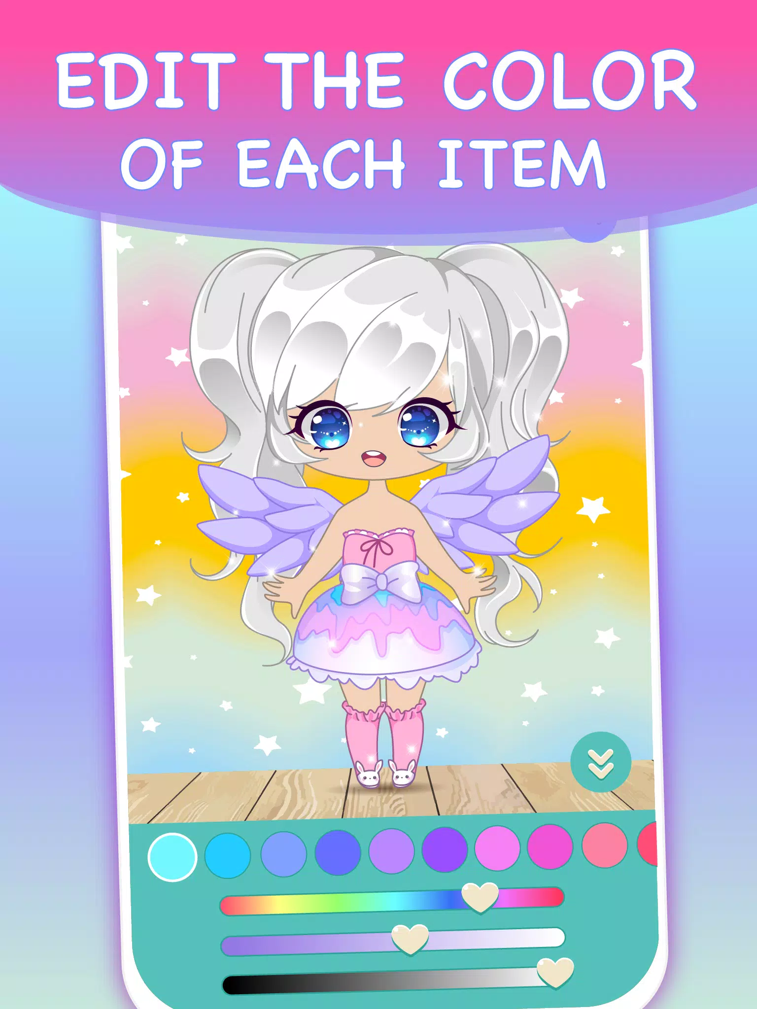 🔥 Download Chibi Outfitter Anime Dress Up Game v3.4.2 APK . Adorable anime  style dress up game 