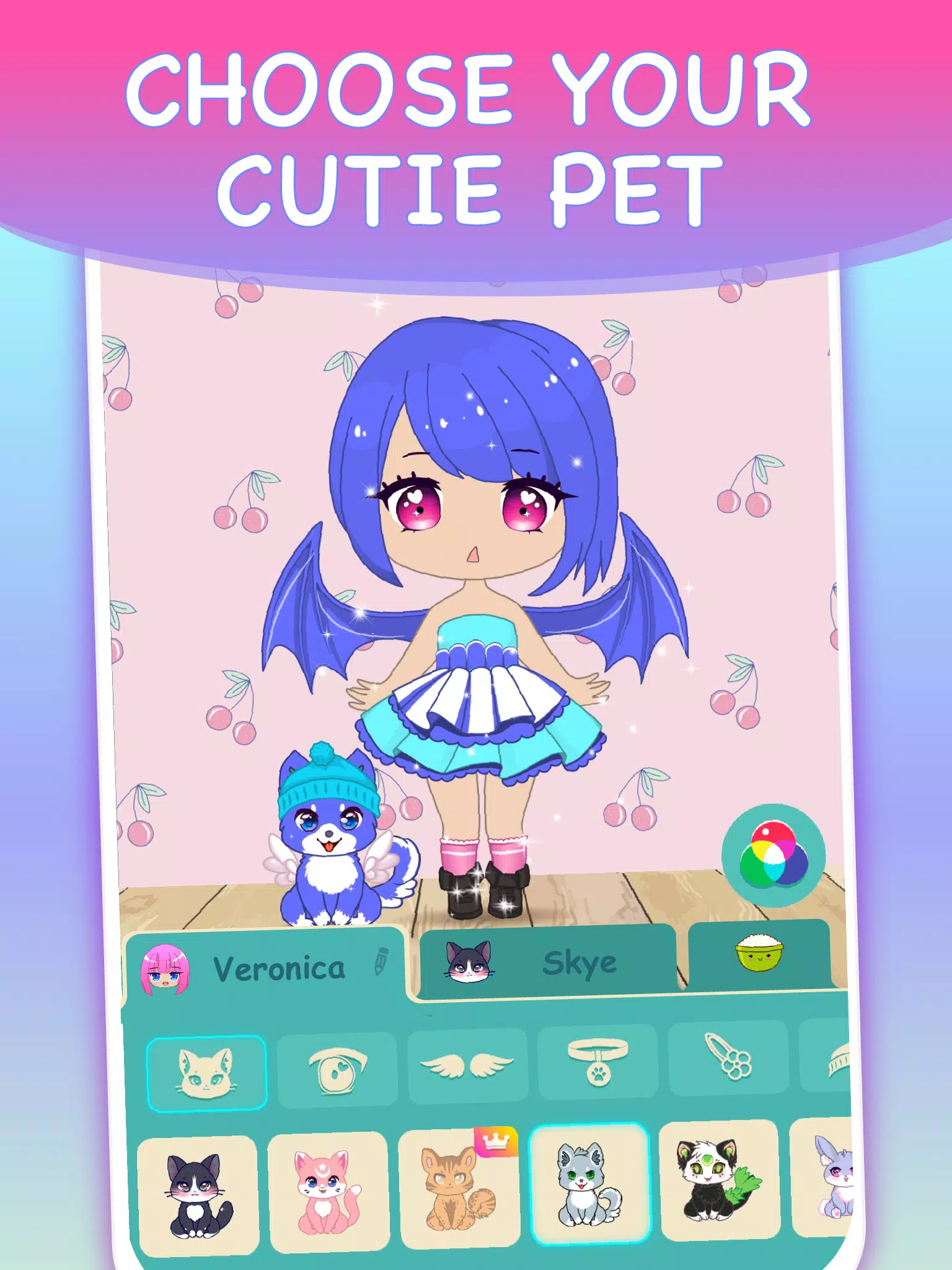 🔥 Download Chibi Outfitter Anime Dress Up Game v3.4.2 APK . Adorable anime  style dress up game 