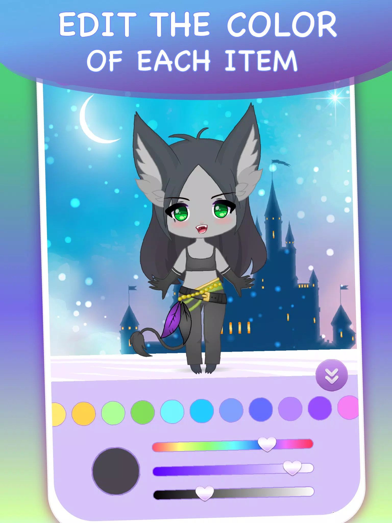 Anime Fantasy Dress Up - RPG Avatar Maker::Appstore for Android