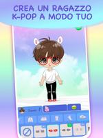 1 Schermata Kpop Vestire i Giochi