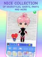 Kpop Dress Up Games Ekran Görüntüsü 2