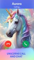 Unicorn Call & Chat: Prank Sim poster