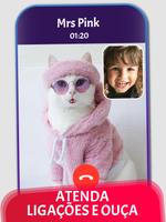 Cat Fake Video Calls and Chat imagem de tela 2