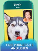Fake Call Dogs Prank اسکرین شاٹ 2