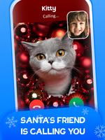 Fake Call Merry Christmas Game syot layar 1