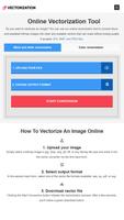 Vectorize image online gönderen