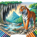 Animals Color by Number Book APK