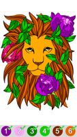 Animals Color by Number Book تصوير الشاشة 3