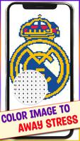 Football Logo Pixel Art تصوير الشاشة 2