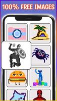 Pixel Art Coloring Book captura de pantalla 1