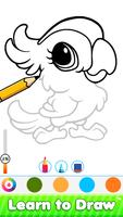 Draw and Color Cartoons постер