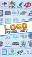 Logo Pixel Art plakat