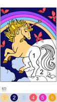 Unicorn Glitter Coloring Pages ảnh chụp màn hình 2