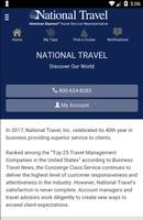 National Travel Mobile plakat