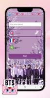 BTS Messenger : Chat Simulator پوسٹر