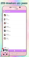 3 Schermata BTS Messenger! Chat Simulation