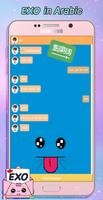 Exo Messenger! Chat Simulator capture d'écran 2
