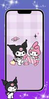 Kuromi And My Melody Wallpaper screenshot 2