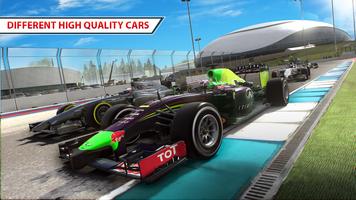 formula racing game 3D poster