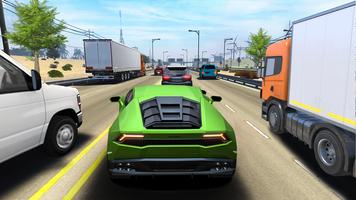 car race game 3D racing games poster
