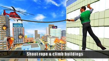 Vegas City Rope Hero - Grand M स्क्रीनशॉट 3