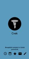 Cvek الملصق