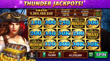 Thunder of Pyramid Slots Affiche