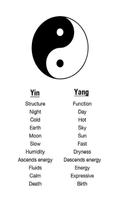 Yin Yang Plakat