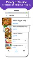 Recettes de soupe aux légumes capture d'écran 3