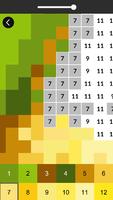 Pixel Fruits Color By Number Game screenshot 1
