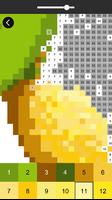 Pixel Fruits Color By Number Game screenshot 3