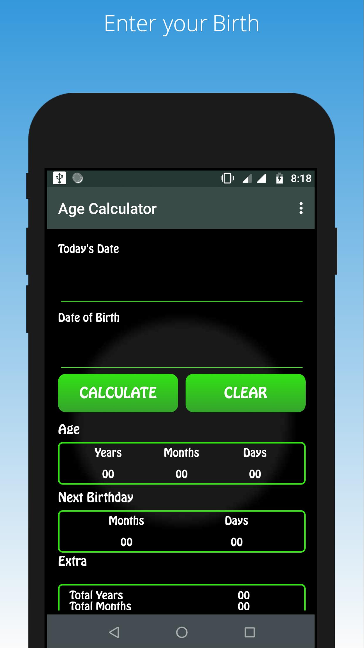 Date of birth checker for Android - APK Download