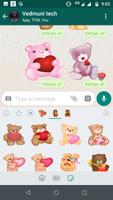 Teddy Day Stickers screenshot 1