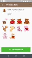 Teddy Day Stickers screenshot 2